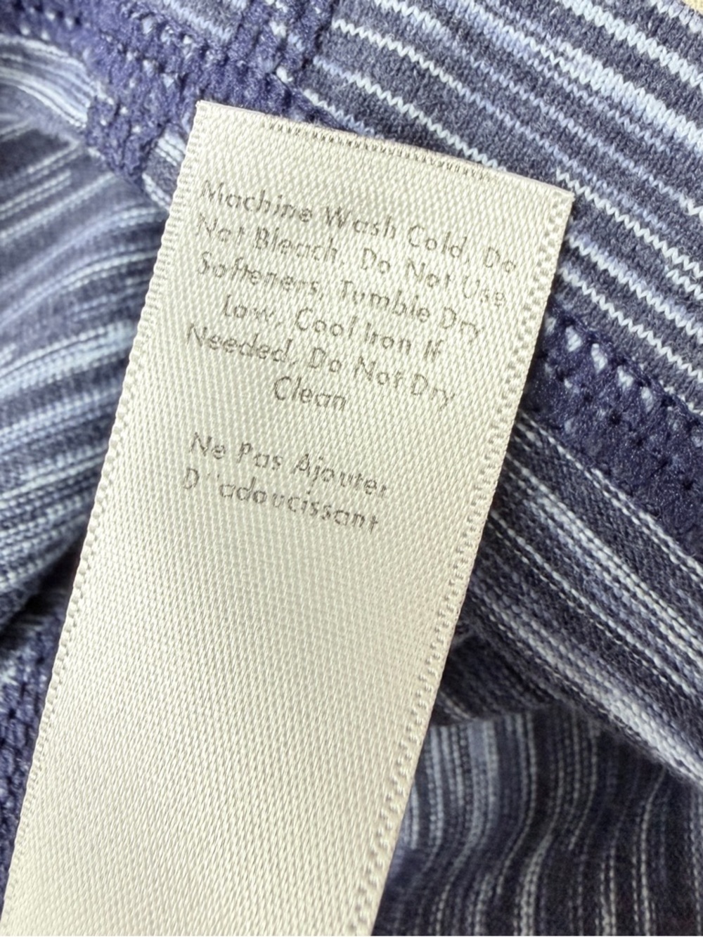 Lucy Sporty Navy Space-Dye Tank Top - Picture 6 of 7